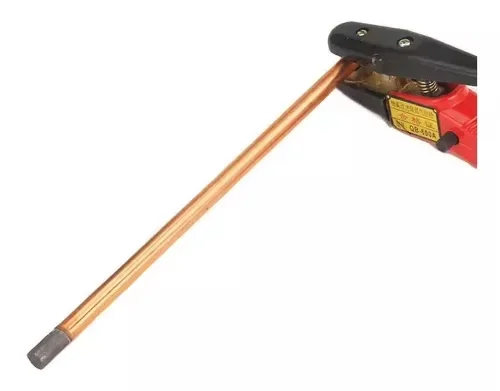 6.5*355mm Flat Carbon Gouging Rod Graphite Powder Electrode Petroleum Coke Copper Coated Arc Gouging Electrodes