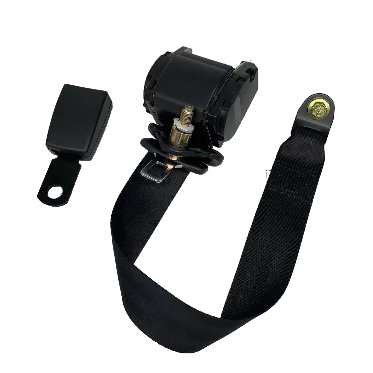 Simple Adjustable vehicle trunk bus certification safety belt 3 point seat belt
