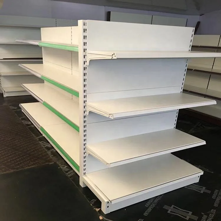 Factory direct sale good price metal 5 layers Supermarket Gondola Shelving