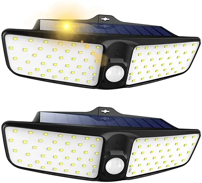 IP65 Waterproof Solar PIR Motion Sensor Wall lamp, Solar Garden Light