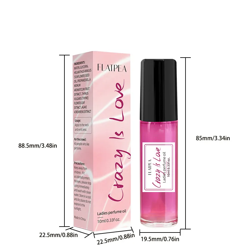 Hot Sale Ladies Perfume Oil Set Long Lasting Rose Classic Fragrance Women Perfume