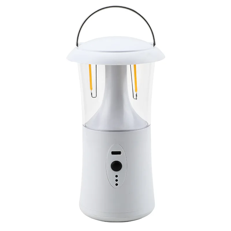 Rechargeable Camping Light Powerful Torch Portable Emergency Lantern 2000K-6000K with Reverse Charging