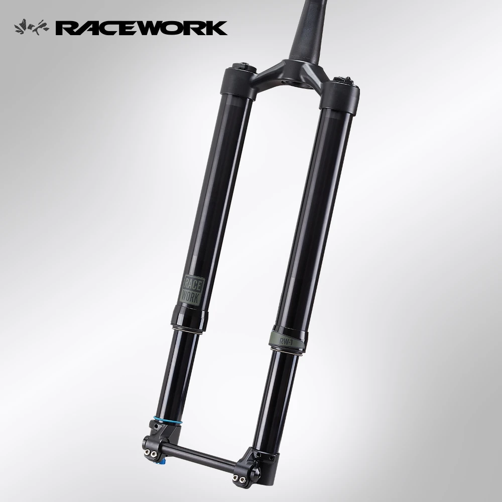 RACEWORK bicycle front fork, inverted fork Suspension  parts 27.5, 29 inches Thru-axle 140
