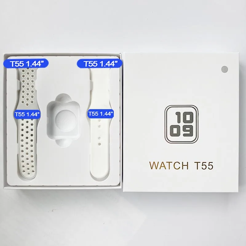 T55 Smart Watch Series Phone Call Relojes T55plus Sport Watch Seri Waterproof Smartwatch T55 Plus