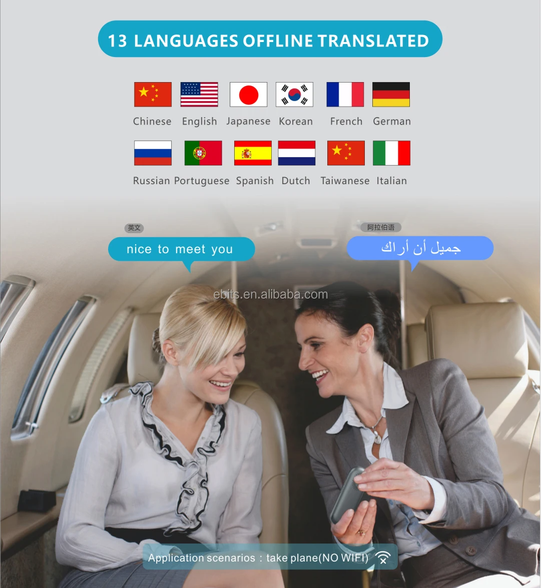 Openai translator machine language Wifi Smart Translator 4G Touch Function ai translator