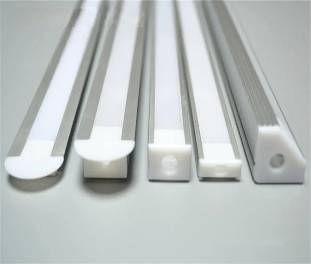 GL-1104 Glite Surface Recessed Wall Mounted LED Aluminum Profile W15.1*H6.7mm With PC Cover 3 Year Warranty LED Strip Channel