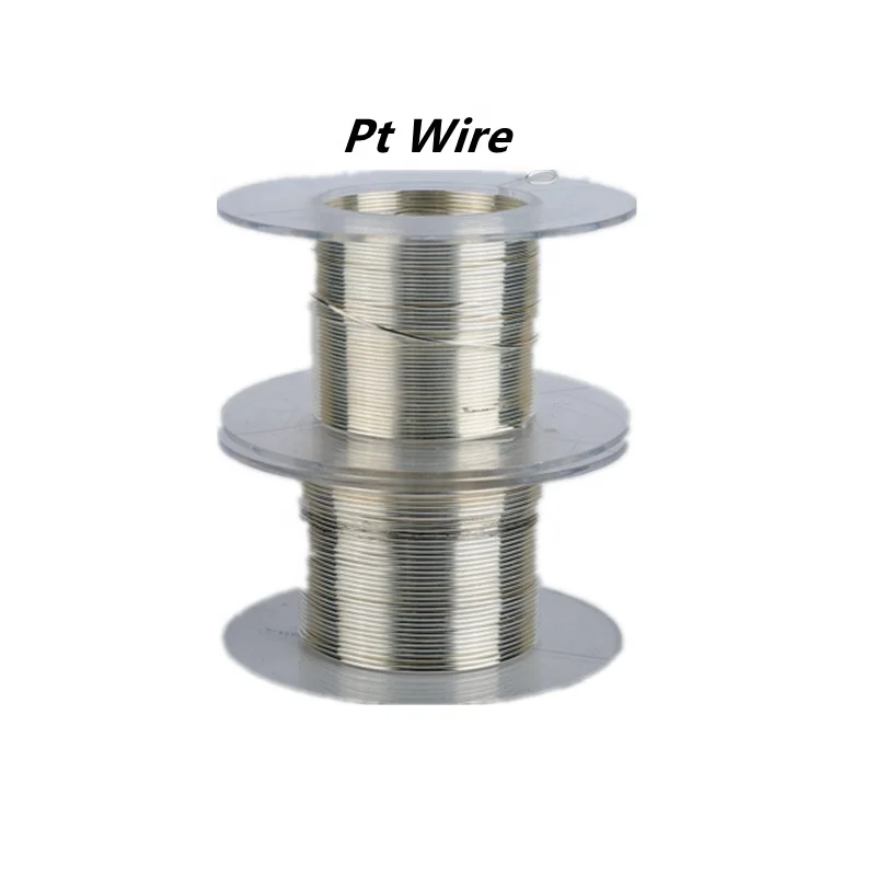 0.1mm 0.2mm 0.3mm 0.4mm 0.5mm 99.99% Purity Platinum Alloy Wire Precious Metal Platinum Wire for Medical Devices