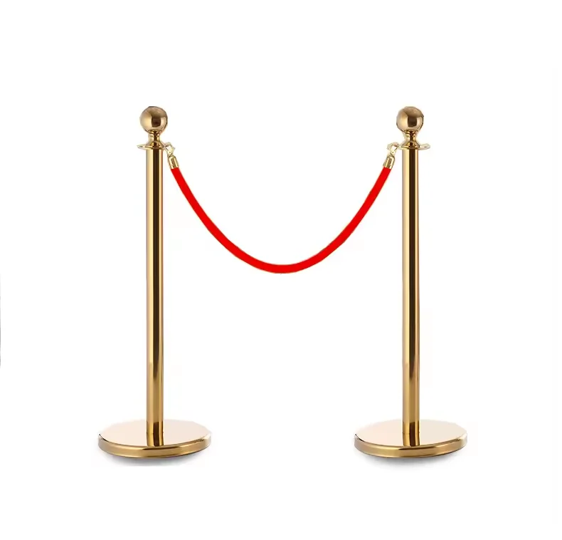 Surprise Price Hotel Stainless Steel Railing Stand Stanchion Retractable Queue Barrier