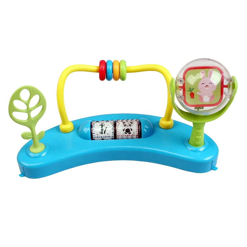 Customizable Baby Jumping Chair Infant Bouncer Seat with Adjustable Music and Light Electronic Toy Tray & Baby Jumpers