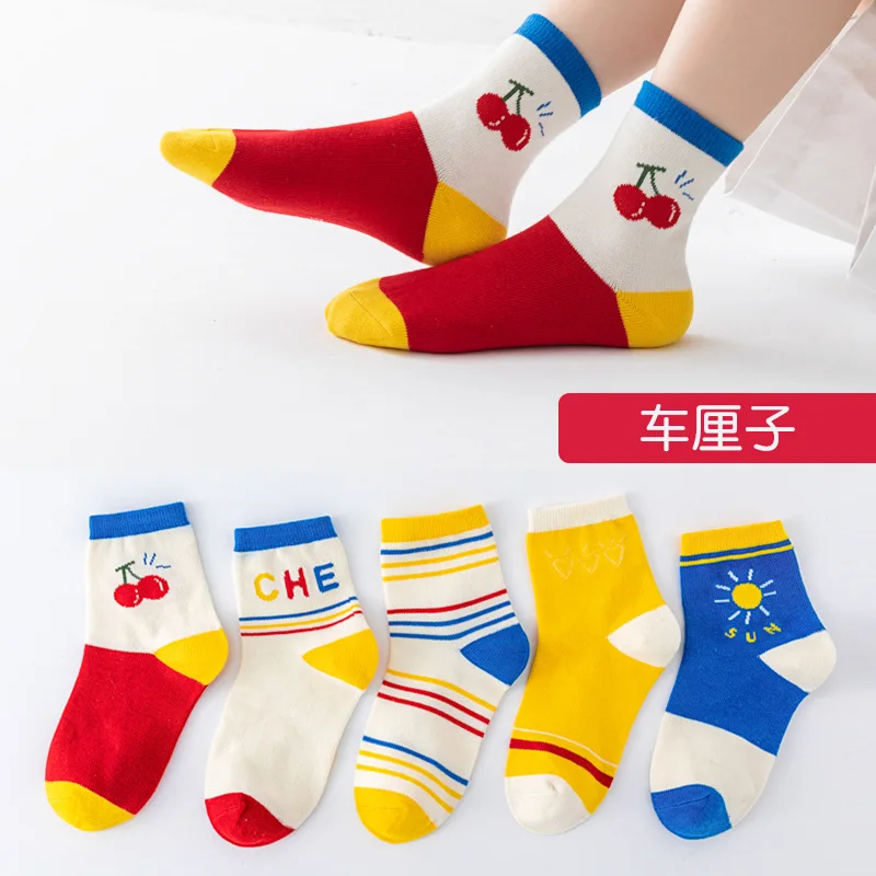 Cartoon socks wholesale fashion personality new summer children students boy girls breathable comfortable Cartoon socks