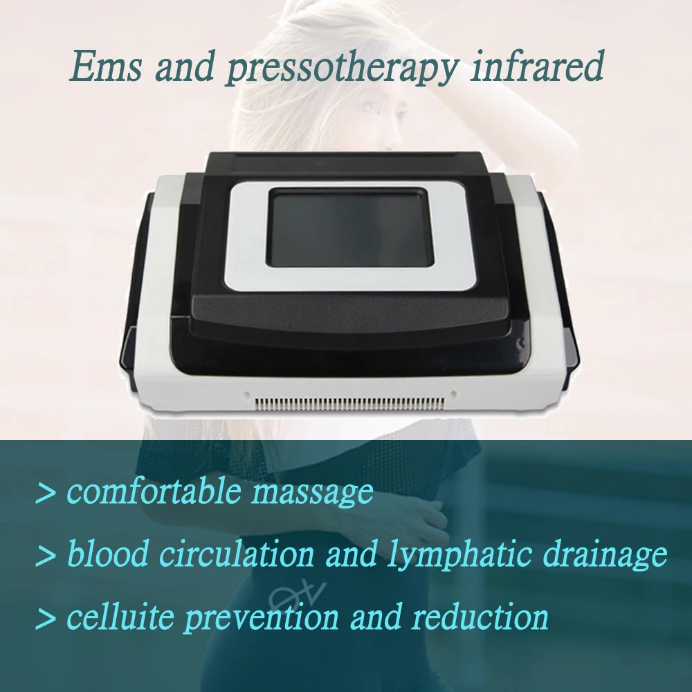 New Arrival Slim Sauna Suit Air Pressure Leg Massager Lymphatic Drainage Air Pressotherapy Far Infrared Body Suit With Blanket