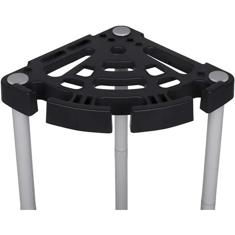 Hot sale garden tool holder organizer in robust plastic useful tool organizer garage Garden Tool Storage Rack