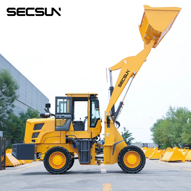2024 mini small wheel loader 600kg 800kg 1000kg mini wheel loader with Euro V engine