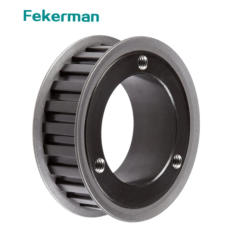 Synchronous timing belt pulley toothed pulley