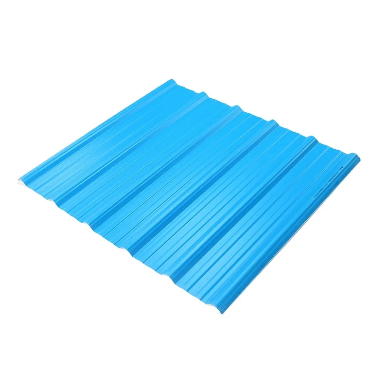 Trapezium PVC Roof Sheet Corrugated Plastic Villas Chinese Traditional Roof Tiles Ornament Villa Rustic Porcelain Tiles Modern