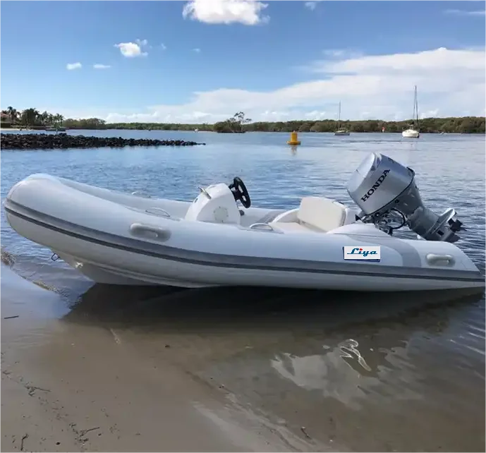Liya 13ft small rigid inflatable dinghy rib tube boat for sale