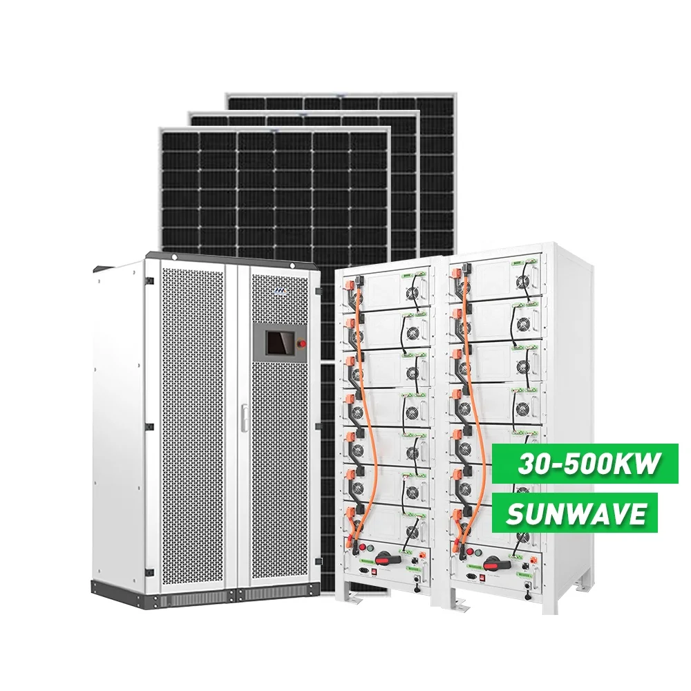 Sunwave High Voltage Solar Battery Backup Systems 100kW 150kW 200kW 500kW Solar Energy System For Commercial Use