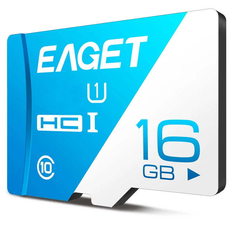  EAGET T1 высокоскоростная карта SD 16 Гб класс 10 tf кардридер для телефона android камера Мини TF