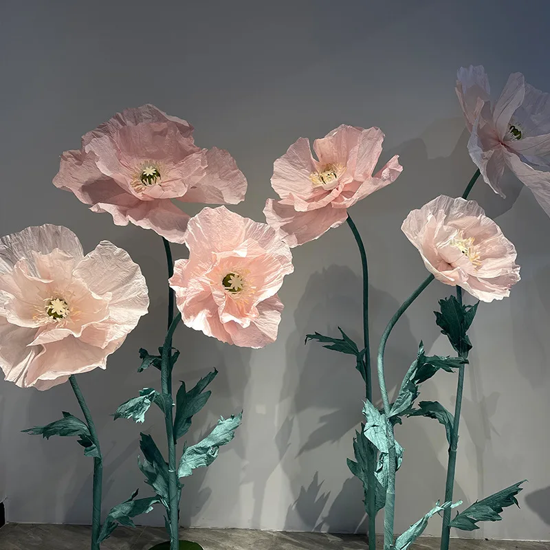 Wedding Large Paper Flowers Multi-layer Simulated Three-dimensional Handmade Decorative Props Decorative Paper Flowers