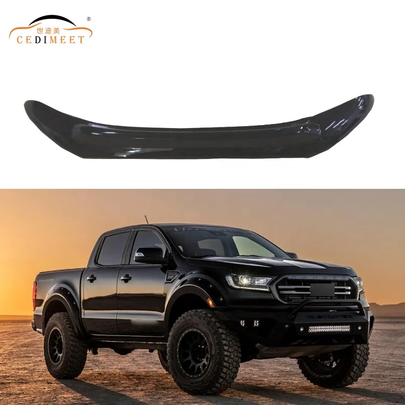 New Design Protector Car Deflector Exterior Bonnet Guard Protector Front Bug Shield For Ford Ranger T8 2019-2020