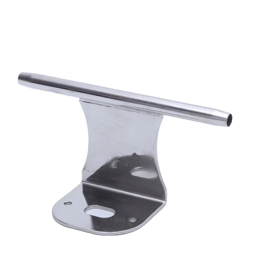 Custom Made Sheet Metal Stainless Steel I Shape Fold Bracket Flat Straight Brace Brackets Triangle Folding Bracket