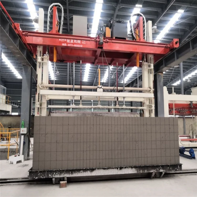 Машина для производства газобетонных блоков