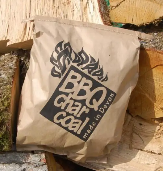 Charcoal bags 3kg 4kg 5kg 10liters charcoal paper bag for charcoal packaging bags