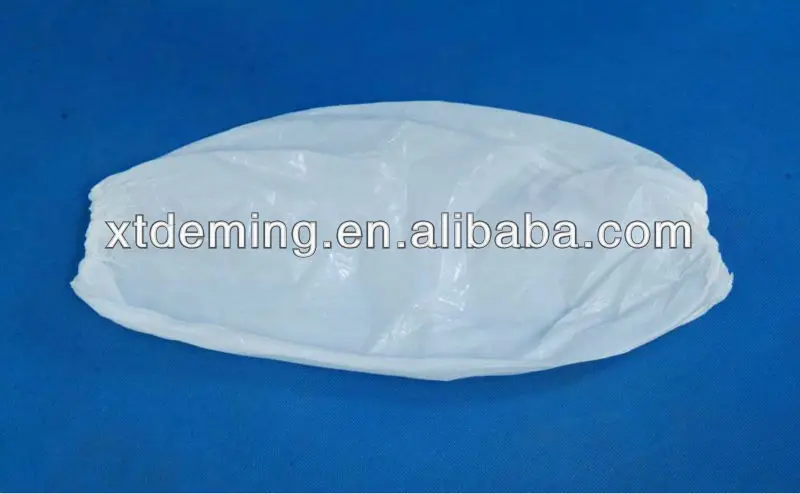 Waterproof Protective Medical/Surgical/CPE/SMS/PP/Nonwoven Disposable PE Sleeve Cover