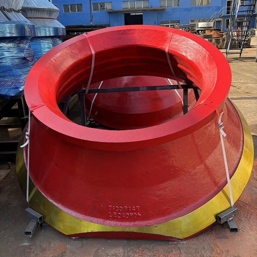 MP1000 Hydraulic Cone Crusher Wear Parts Bowl Liner Mantle Customized Mining Machinery Cone Crusher Mantle