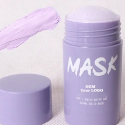 OEM ODM Natural Organic Green Tea Face Whitening Clay Green Tea Organic Green Stick Mask