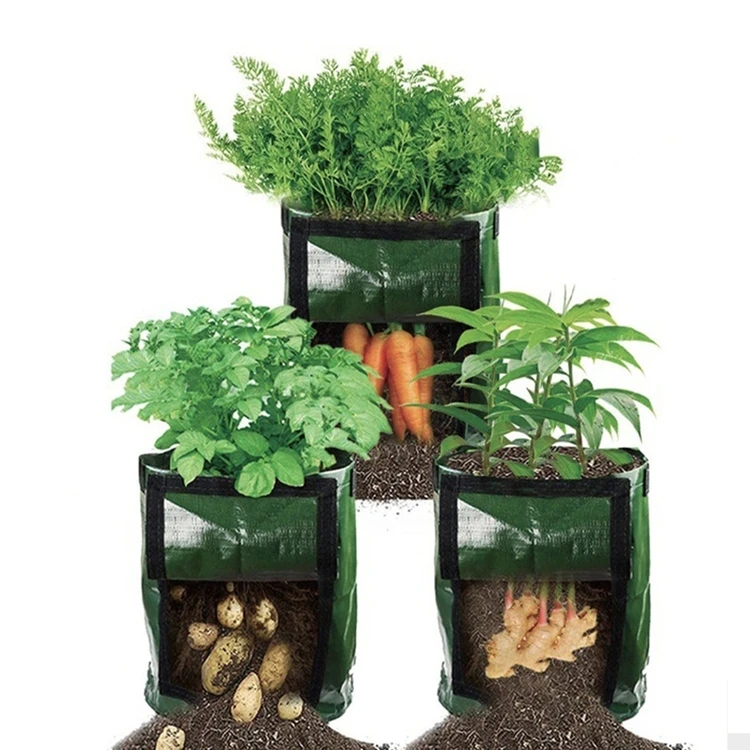 Популярные новые продукты, теплицы для выращивания овощей и картофеля, Полиэстеровые тканевые пакеты для выращивания