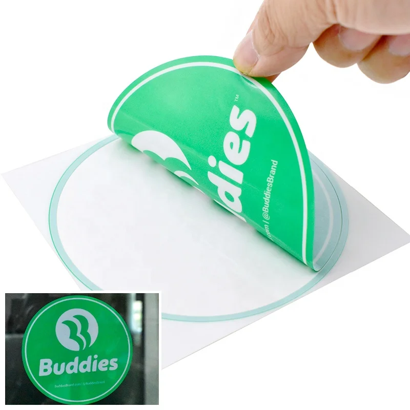 Custom printing waterproof self adhesive PVC static cling sticker for window decoration