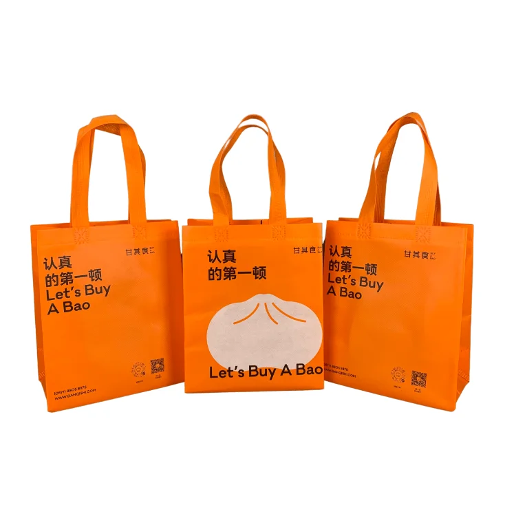 Fashion Style Leakproof Thermal Insulated Reusable Non Woven Shopping Bag With Customize Logo For Takeaway