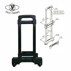 Taiwan easy mounting light jewelry box lock with cheap price