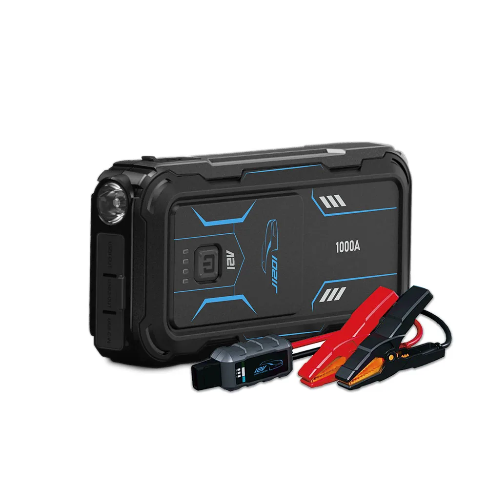 Powerbank Car Jump Starter 3000A Peak 24000Mah 12V Lithium Portable Battery Jump Starter with LED Light