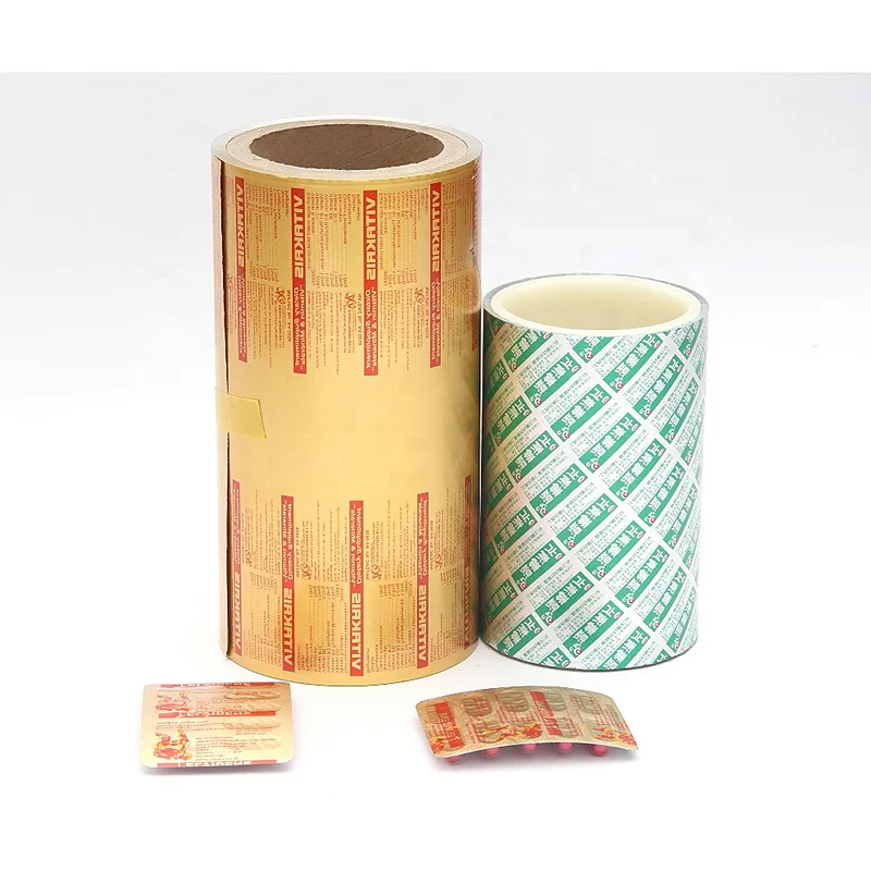 Aluminum Foil Packaged For Pharmaceutical Blister Packaging package