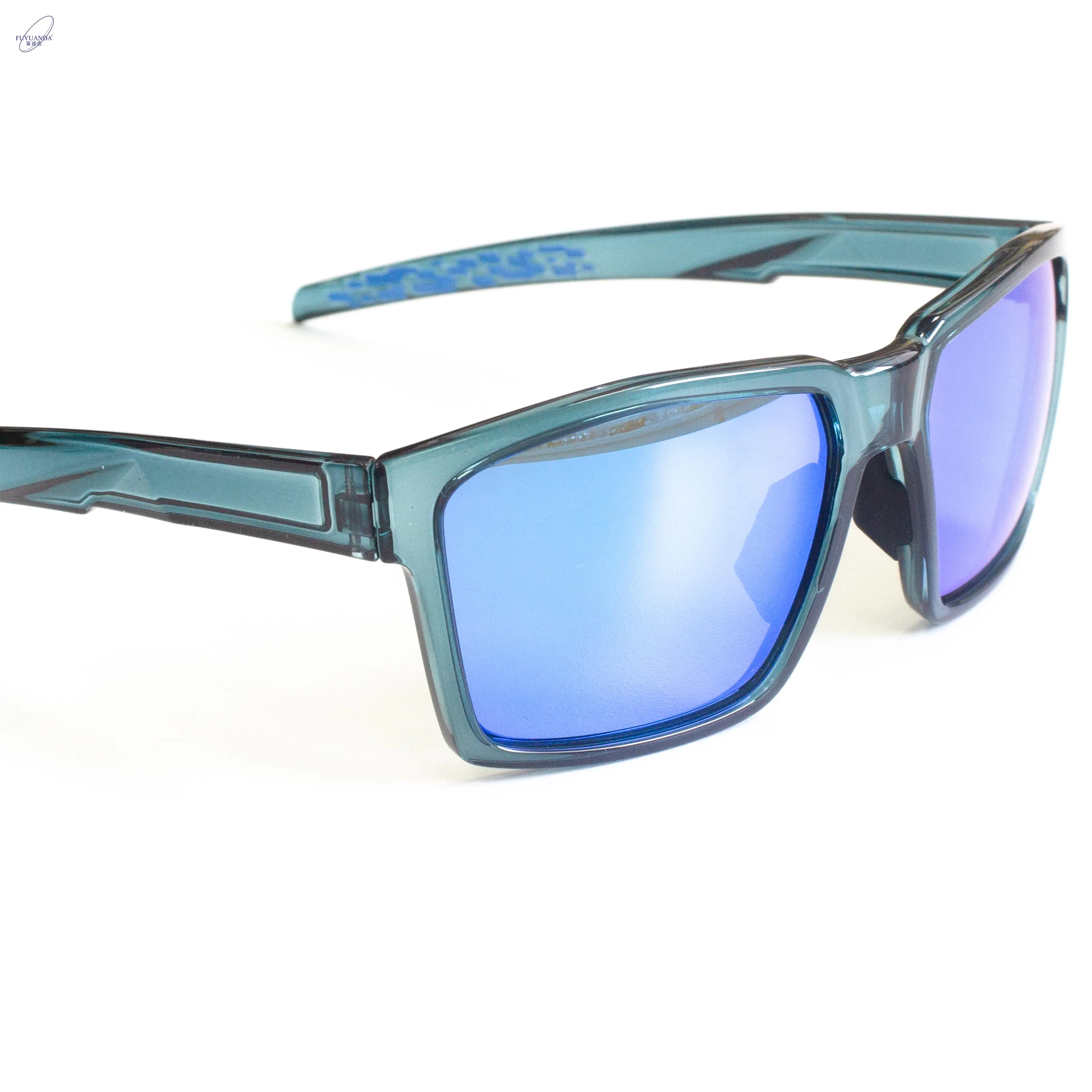 Black Square Anti-Tracking Spy Sunglasses with Rear View Gear Toy Spy Glasses with Sun Feature and Logo on Lens