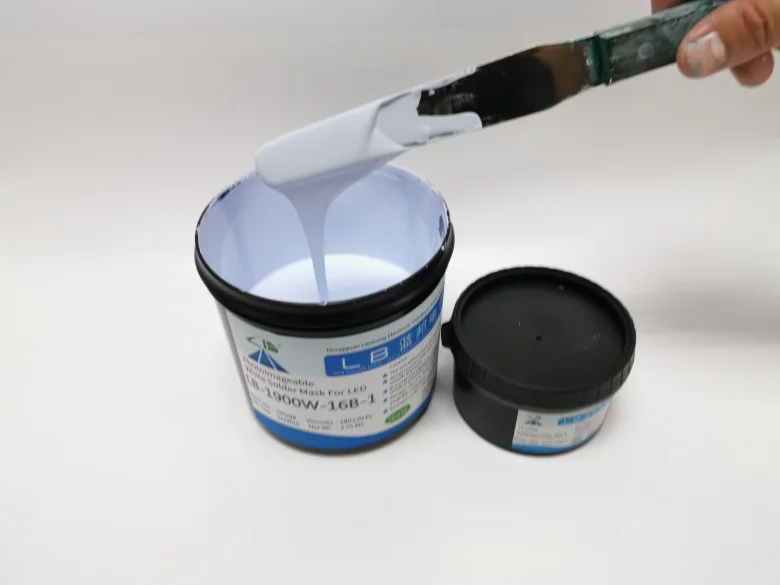 Stable Quality LPi Photoimageable White Pism Solder Mask PCB