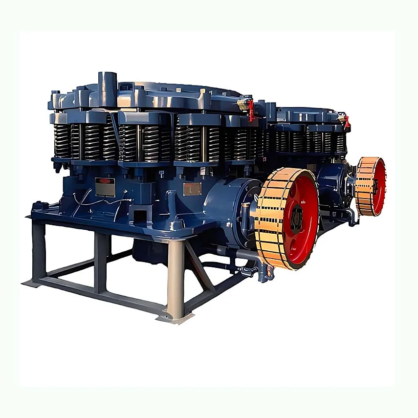 BYHI Certificated Mobile Concrete Crusher Cone Crusher As Primary Equipment