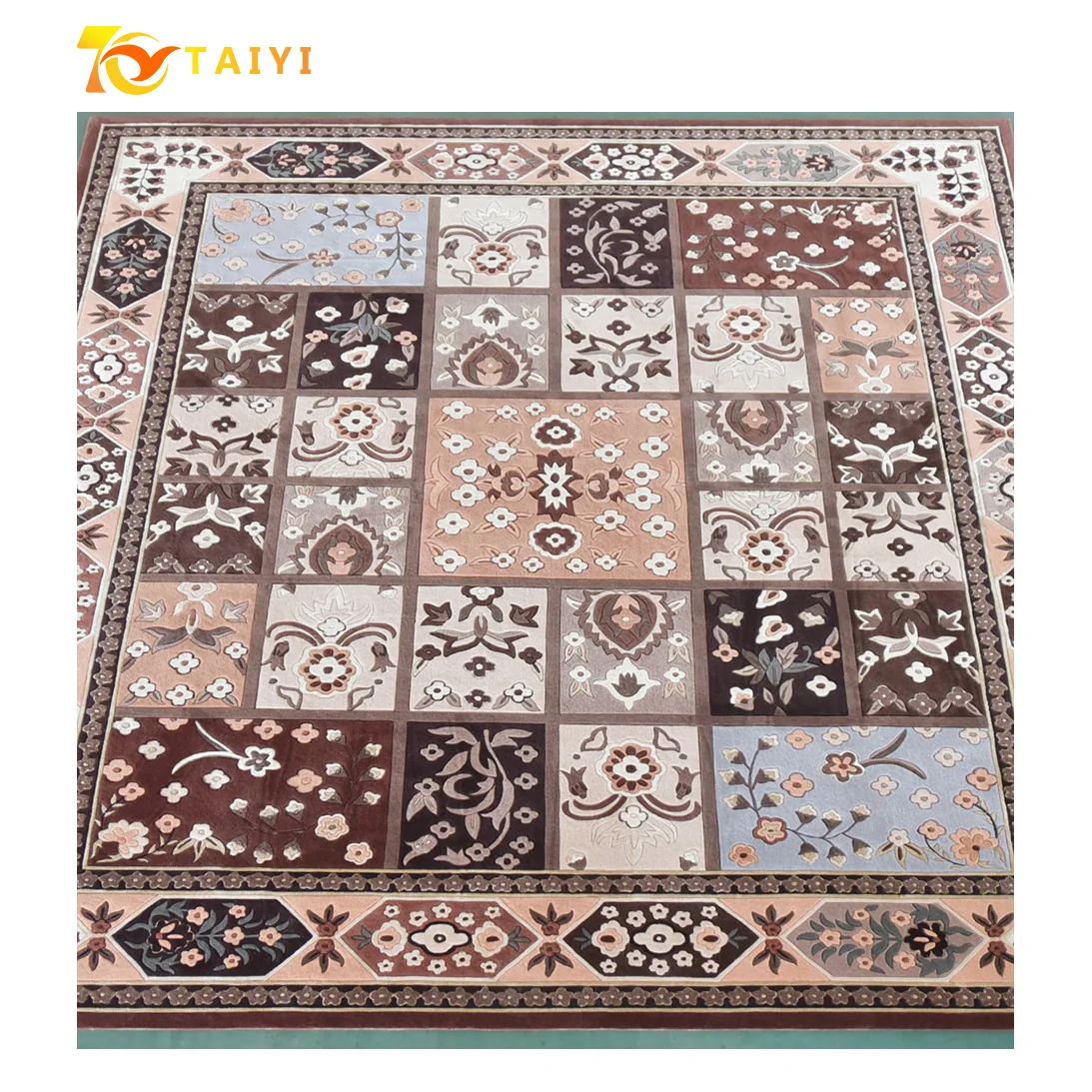 Custom Sizes and Materials Handcrafted Carpets Luxury Handcrafted Carpets and Rugs Modern Design Wool Rugs