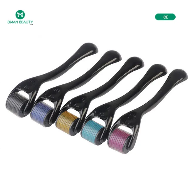 2021 микроиглы zgts derma roller 540 с терапией красным светом 1 0 мм 5 набор из тонкого титанового микро-иглы dermaroller
