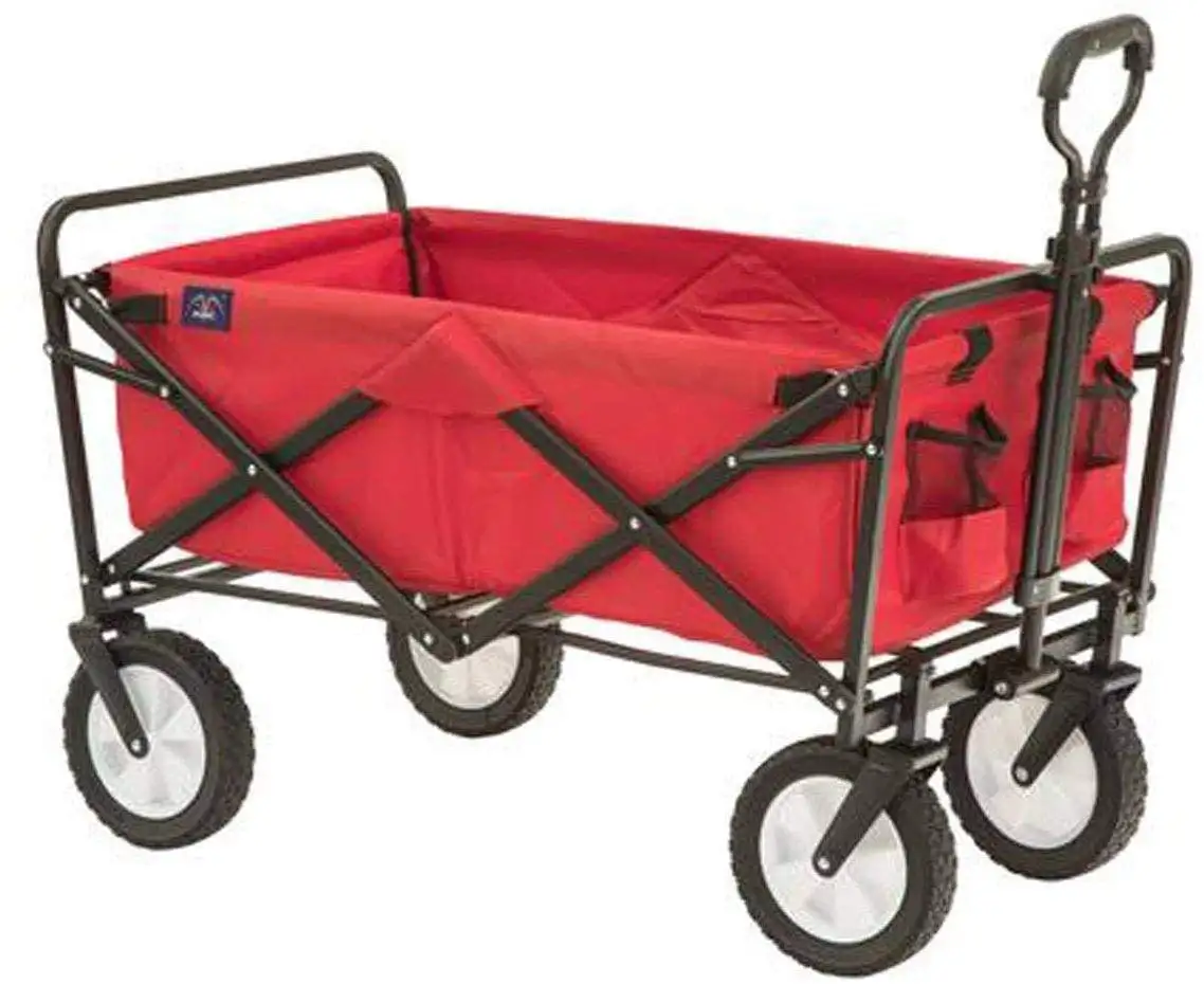 Wholesale Custom Large Capacity Steel Folding Wagon Cart