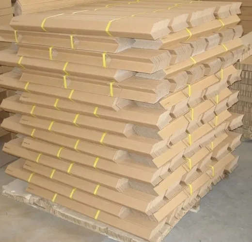 Factory Outlet Eco-friendly Recyclable Bio-gradable White/Brown L-Board Shaped Hard Kraft Paper Corner Angle Guard Protectors