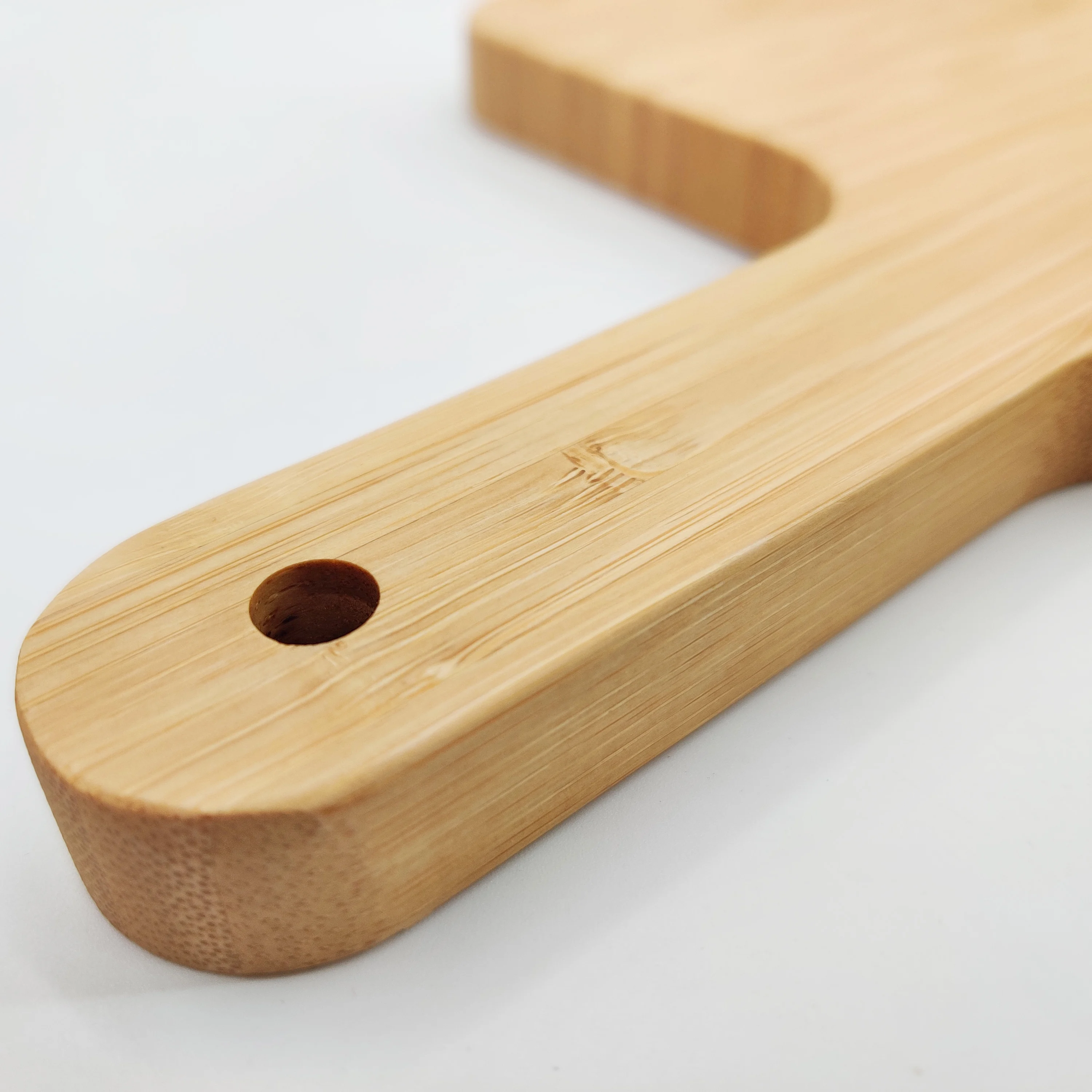 Bamboo wood cutting board pizza peel  serving plate  cheese and cutting board with handle