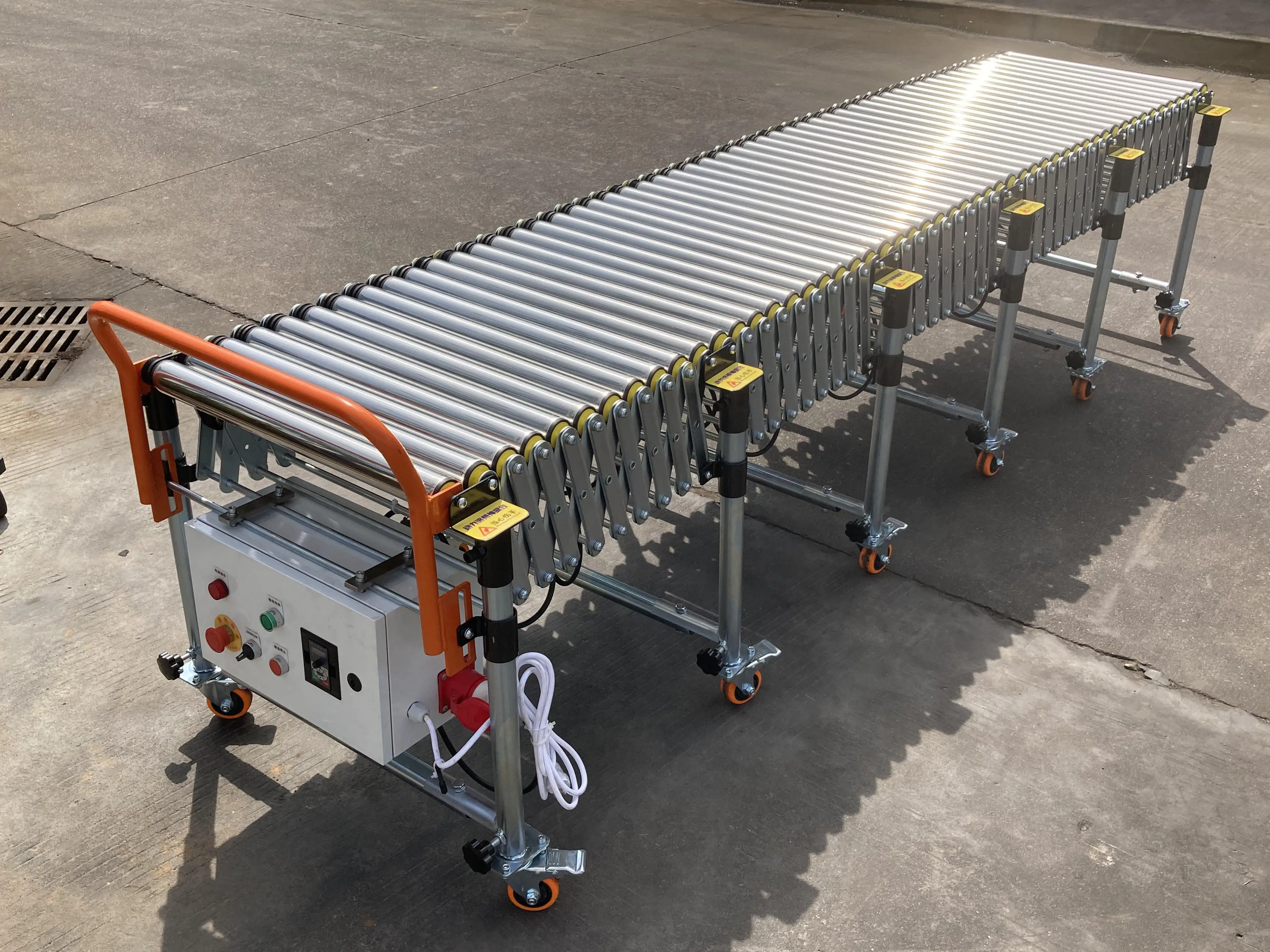 Customized Automatic Electric Power Roller Conveyor Line for Sales