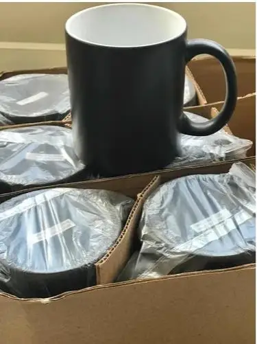 Wholesale Magic  Mug Sublimation Mugs 11oz White Ceramic Sublimation Cup Blank Sublimation Mug