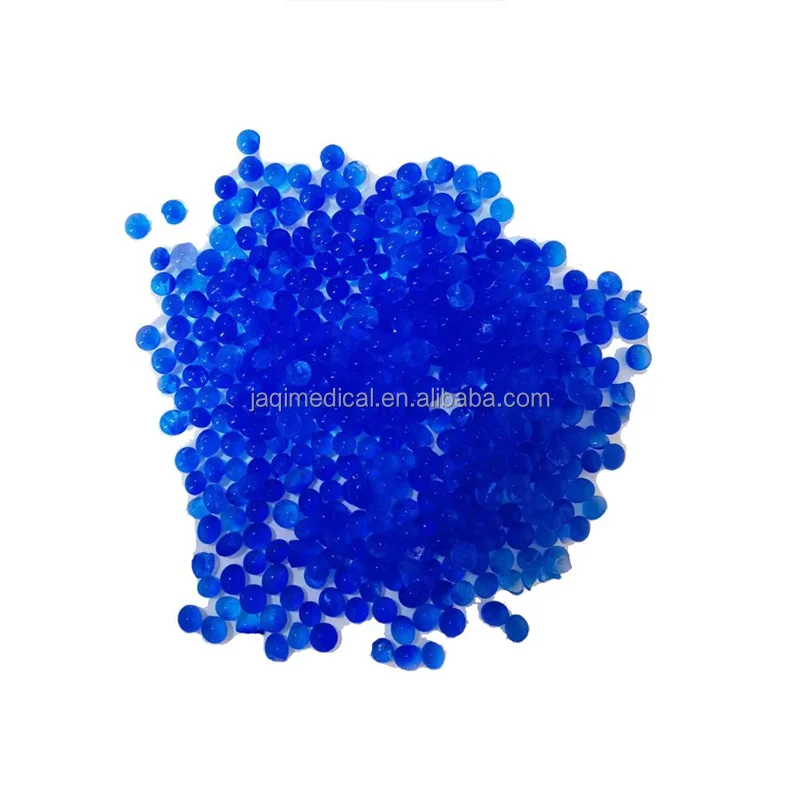 Allochroic silicagel  Blue To pink Silica Gel Desiccant 3-5mm for absorbing moisture CAS No 112926-00-8