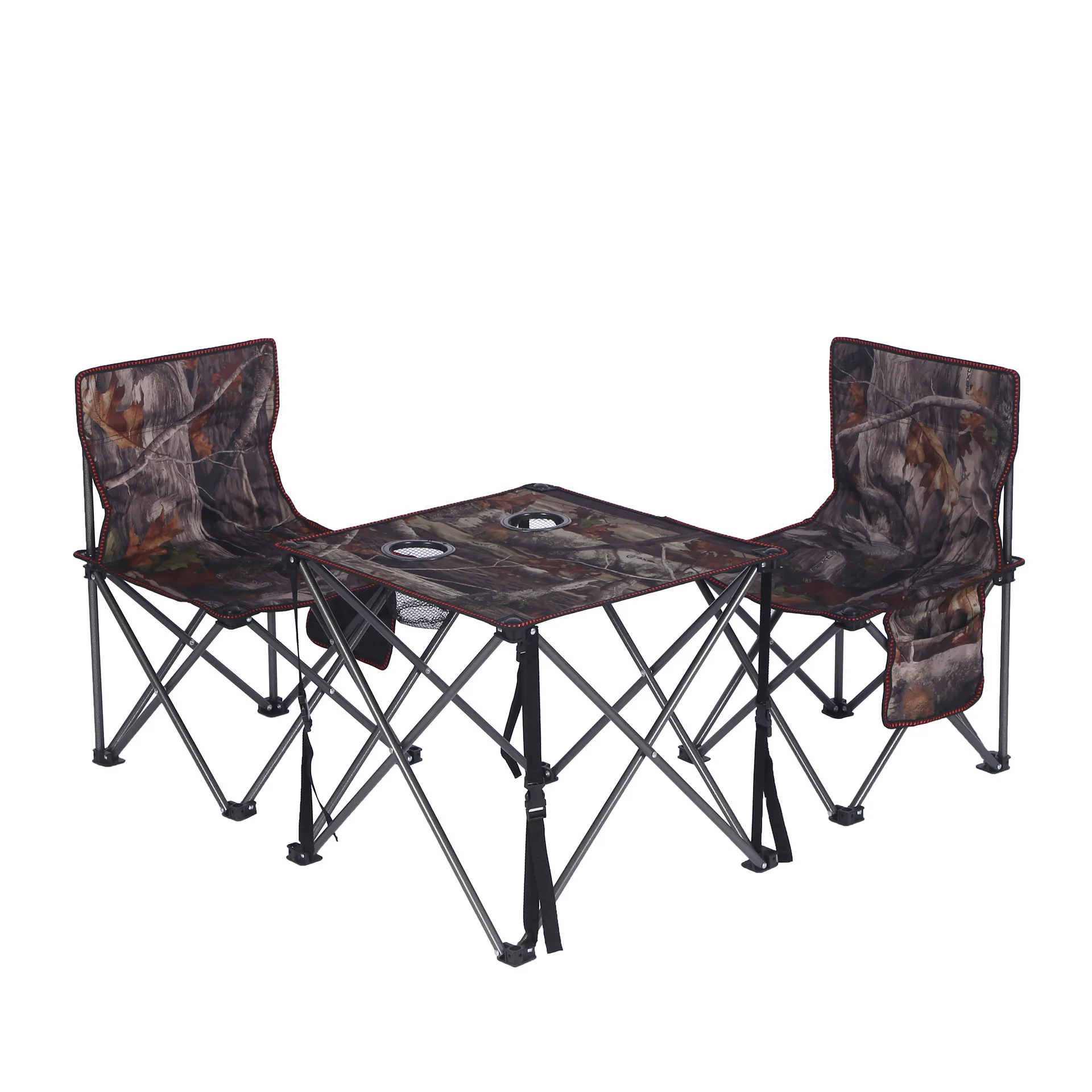 Lightweight Aluminum Outdoor Folding Table Set for Kitchen Living Room and Hotel Foldable Chair & Table for Easy Storage