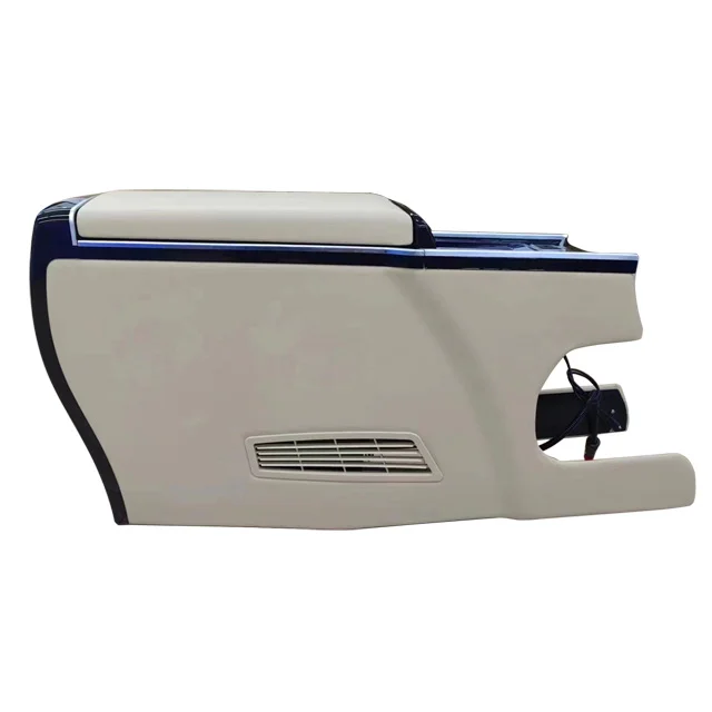 Armrest box storage cassette with wireless charging and refrigerator for Previa / estima / tarago