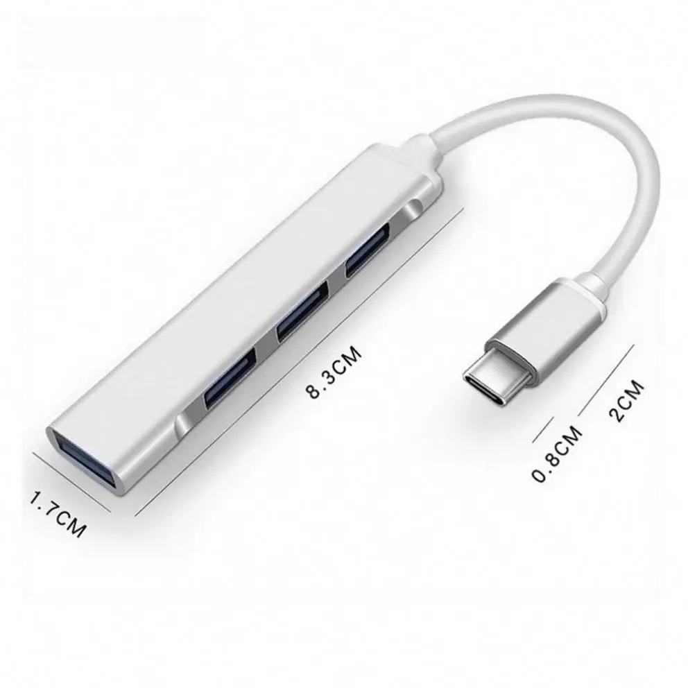 4in1 4port USB3.1 usb-c to 4-port usb 3.0 hub Fast Transmission 3.0 type usb C Hub